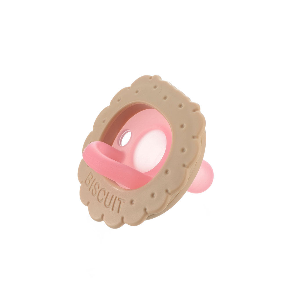 Richell Sucking Lab Pacifier Biscuit for Newborns with Case 1 Piece