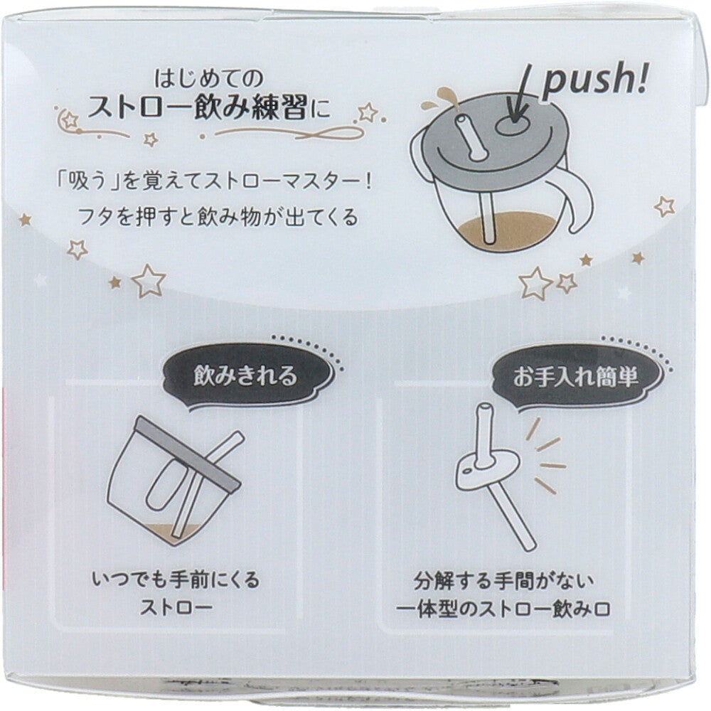 リッチェル アスター おうちコップマグ ストロータイプ ライトブルー 1 個