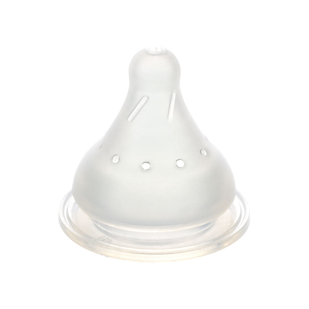 [Outlet] Richell HE Nipples, MY Shape, for babies from 3 months, pack of 2, 1 unit