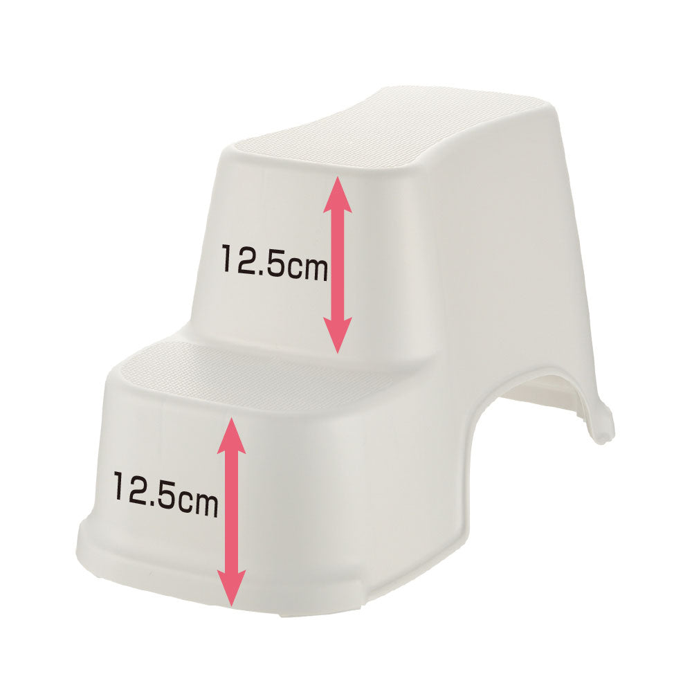 리첼 토이 사포 화장실 서포트 스텝 슬림 화이트 1 개