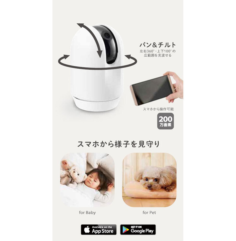 Richell LOOK Surveillance Camera 1 piece