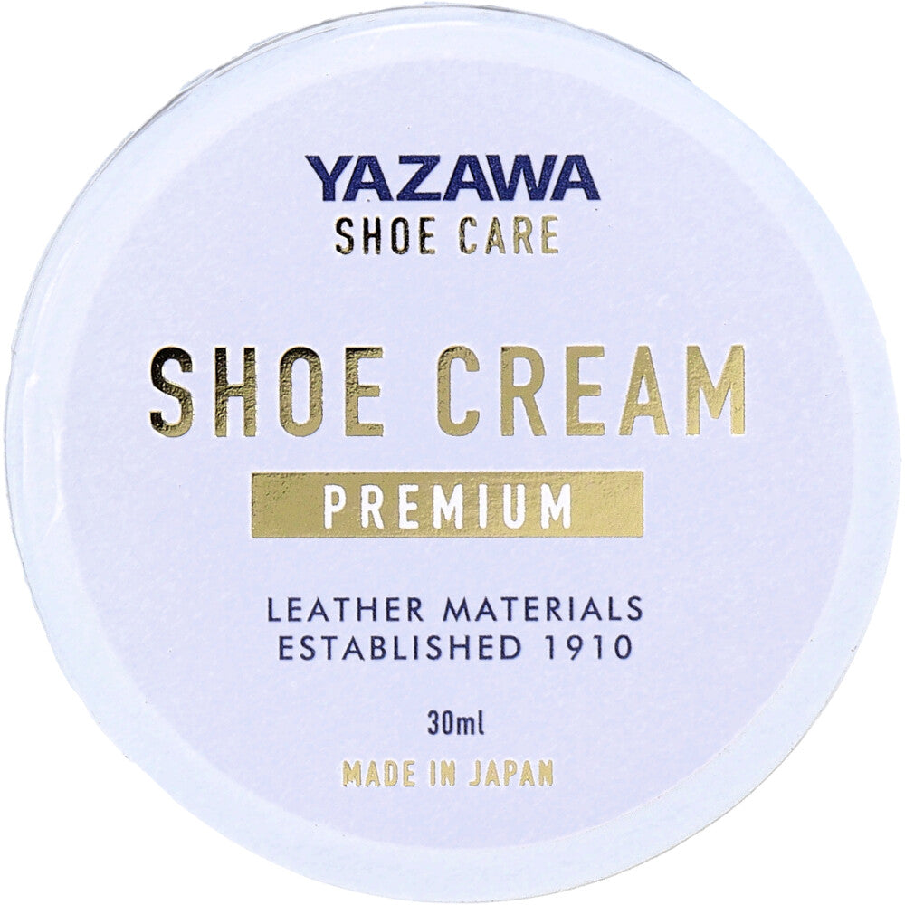 YAZAWA SHOE CARE 슈크림 프리미엄 블랙 30mL 1개