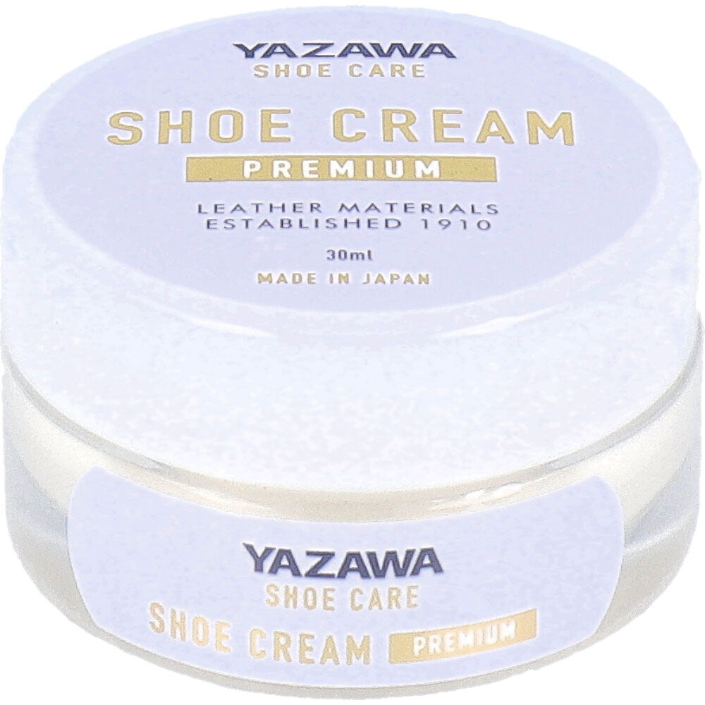 YAZAWA SHOE CARE Shoe Cream Premium Neutral 30mL 1 piece