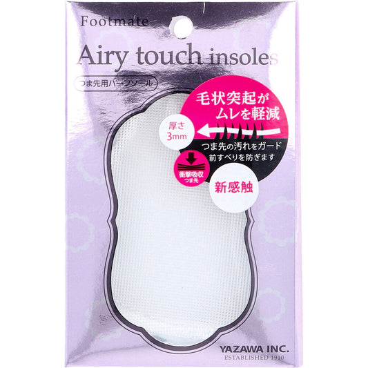 Footmate Airy Touch Insole, Half Sole for Toes, Women's, Free Size, 1 Pair, 1 Piece