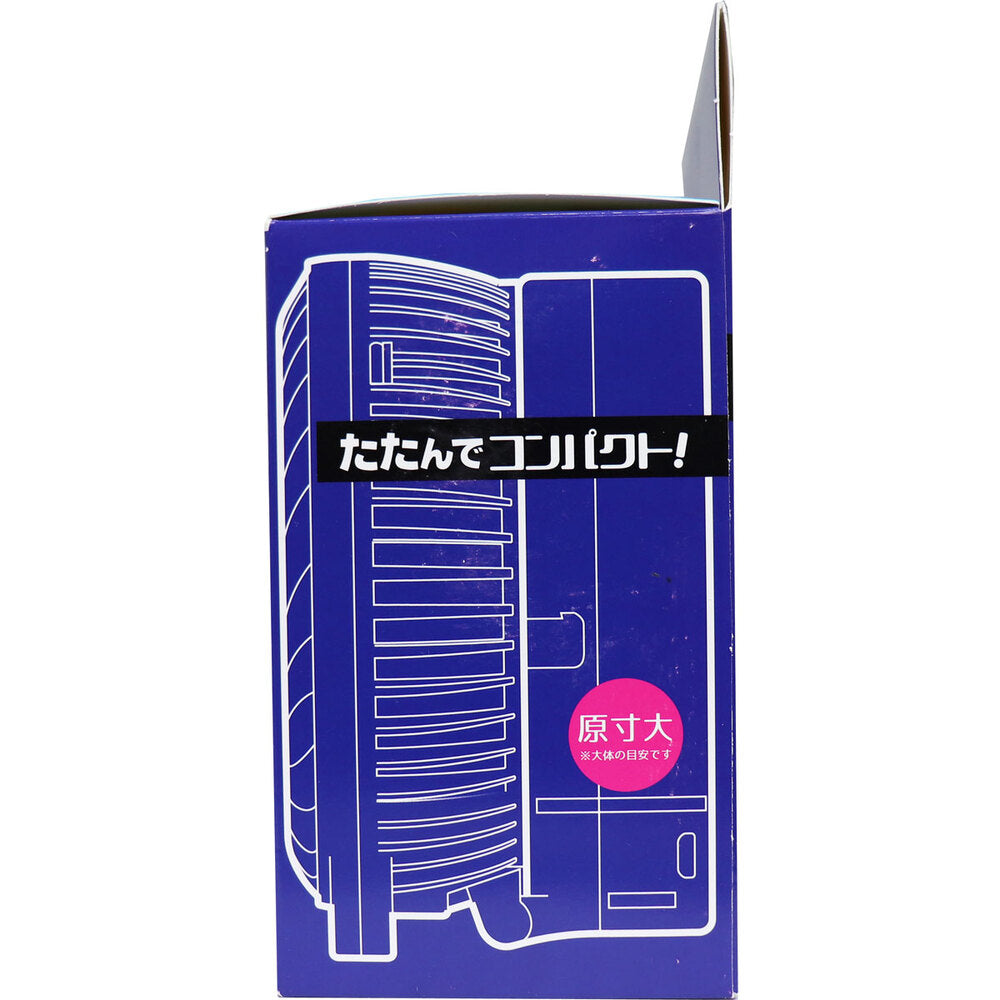 [シーズン終売]トプラン 折りたたみ扇風機 黒 TKTA-03BK 1 個