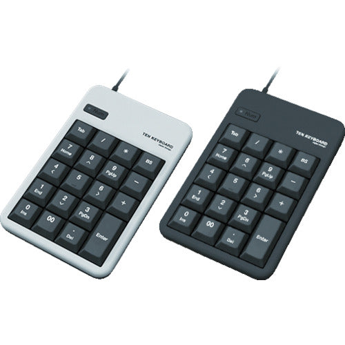 ELECOM Number Keyboard with USB Hub Black TK-TCM012BK/RS 1 unit