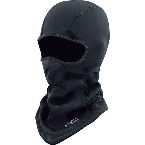 오타후쿠 발열 방풍 풀 페이스 워머 블랙 JW-126-BK 1장