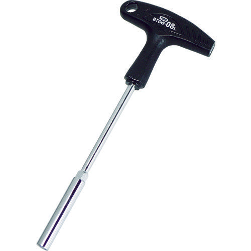 ＴＯＮＥ　ソケットドライバー　ボックスＴガタ　グリップレンチ　８ｍｍ　BTGW-08L　1 本