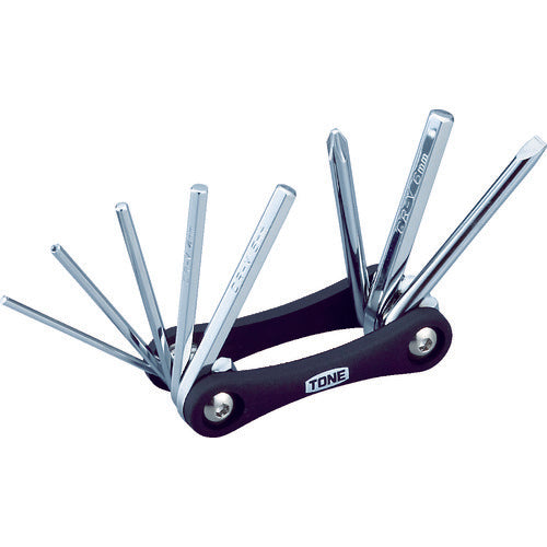 TONE Motorcycle maintenance tool multi-tool 8-piece set CMT8 1 S