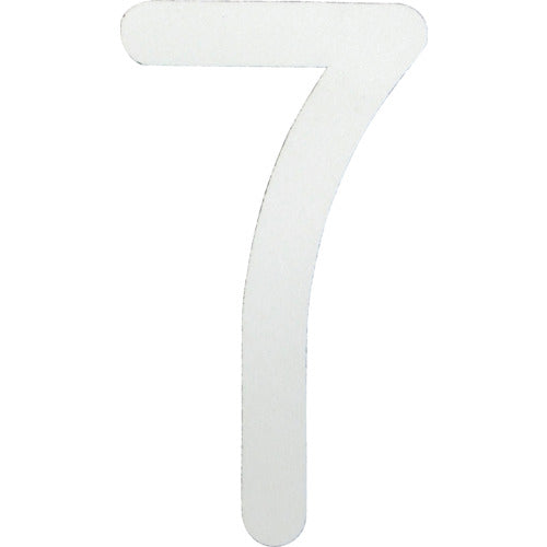 신후지 로드마킹 넘버 L 7 RM117 1장