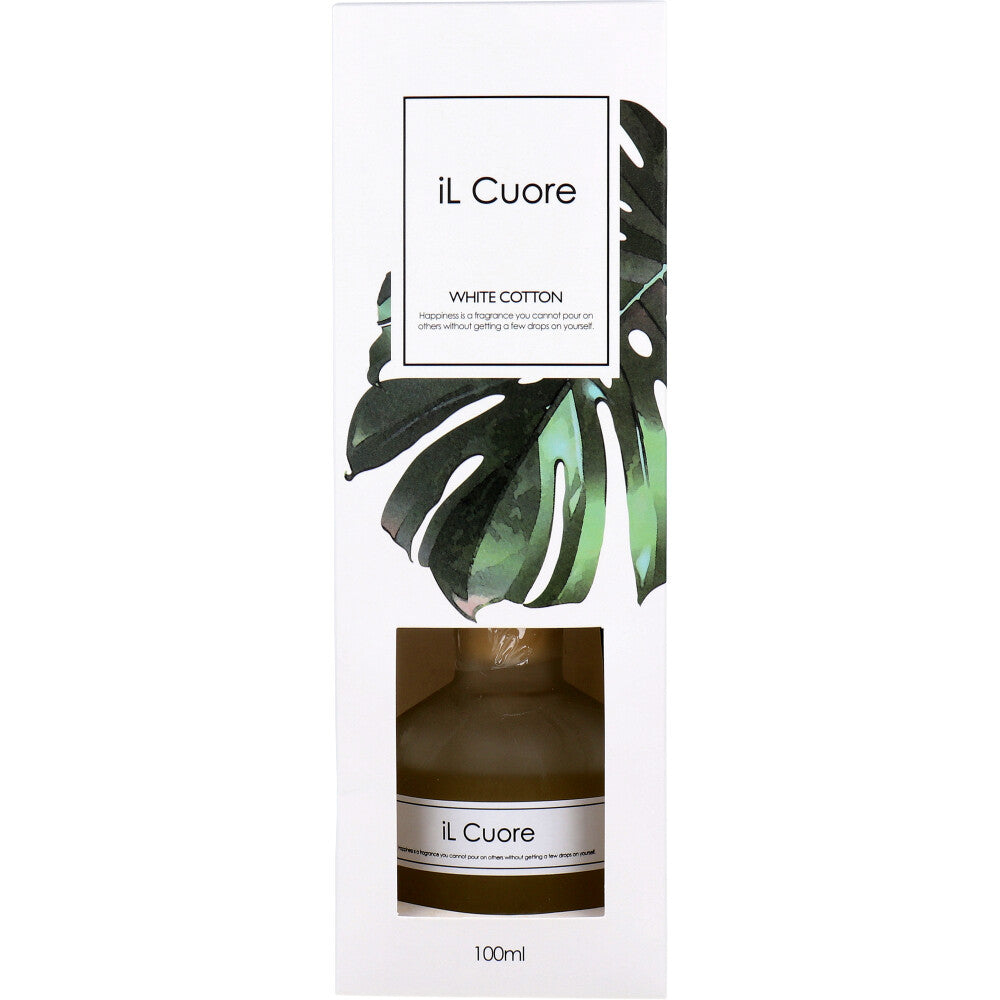【아울렛】일쿠오레 디퓨저 화이트 코튼 100mL 1개