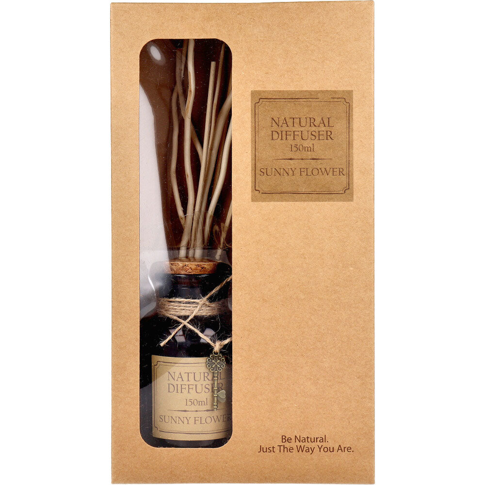 【아울렛】내츄럴 디퓨저 써니 플라워의 향기 150mL 1개