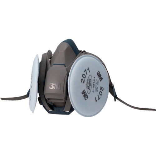 ３Ｍ　取替式防じんマスク　６５００ＱＬ／２０７１−ＲＬ２　Ｍサイズ　6500QL/2071-RL2M　1 個