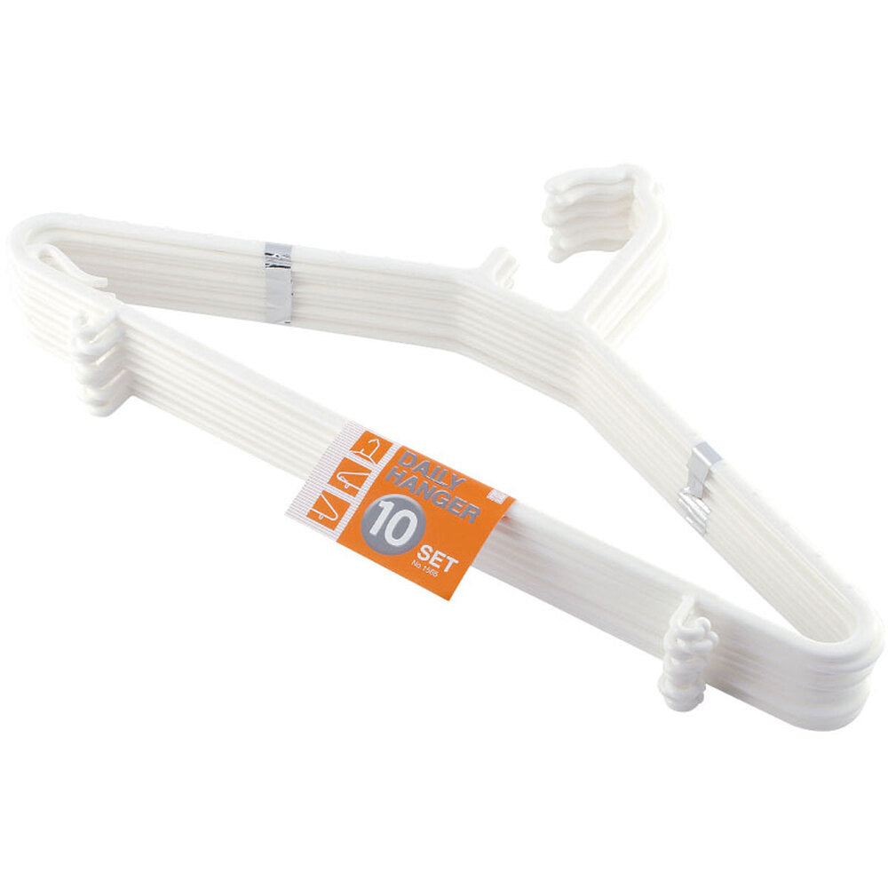Daily Hanger White 10-piece set 1 piece