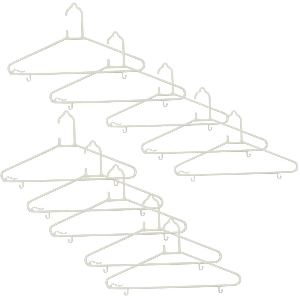 Daily Hanger White 10-piece set 1 piece