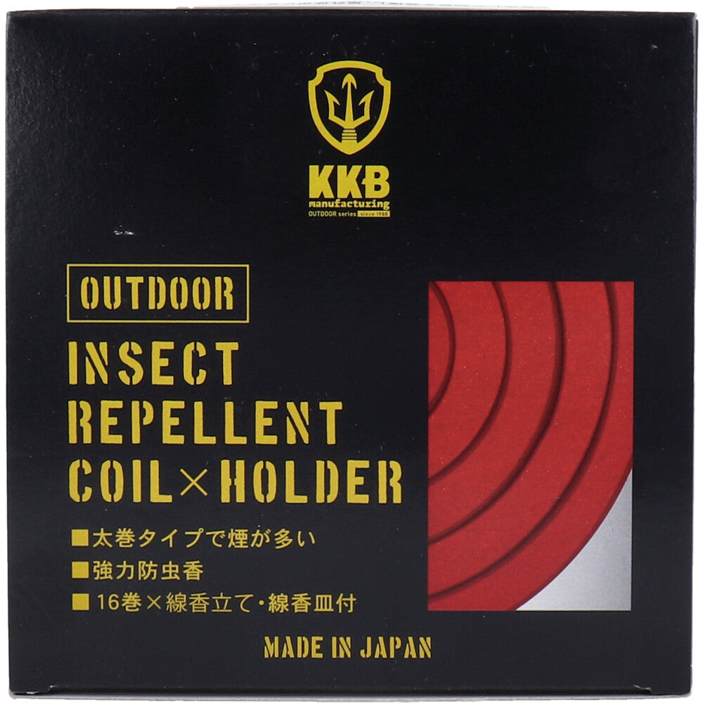 아웃도어 두꺼운 권 방충향 매달아 선향접시 첨부 16권입 1개