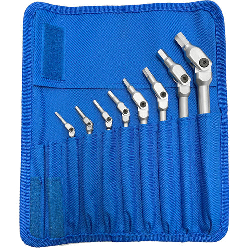 BONDHUS HEX PRO 피벗 헤드 육각 렌치 세트 HP8-IC-17 1 S