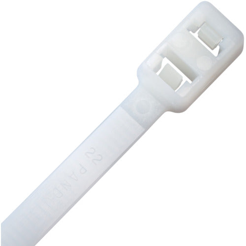 PANDUIT Double Loop Cable Ties Natural (100 pieces) PLB3S-C 1 bag