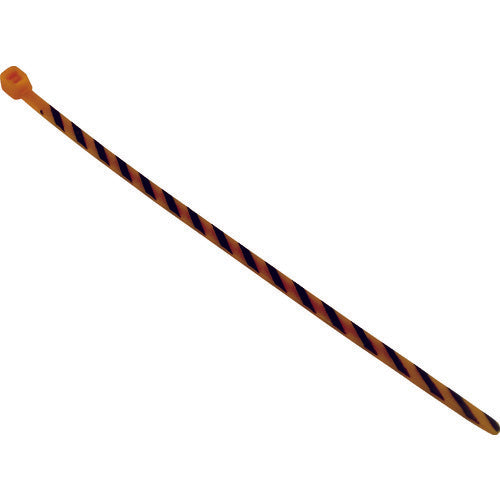 PANDUIT Striped Nylon Cable Ties Orange/Black (50 pieces) PLT1M-L3-0 1 bag