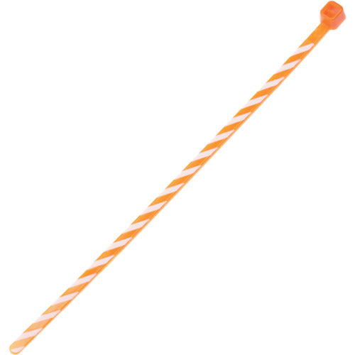 PANDUIT Striped Nylon Cable Ties Orange/White (50 pieces) PLT1M-L3-10 1 bag