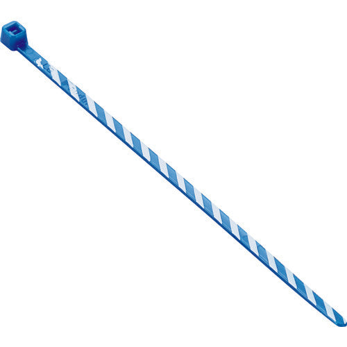 PANDUIT Striped Cable Ties Blue/White (50 pieces) PLT1M-L6-10 1 bag