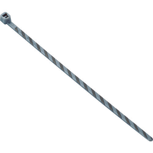 PANDUIT 스트라이프 나일론 결속 밴드 그레이/블랙 (50개입) PLT1M-L8-0 1봉