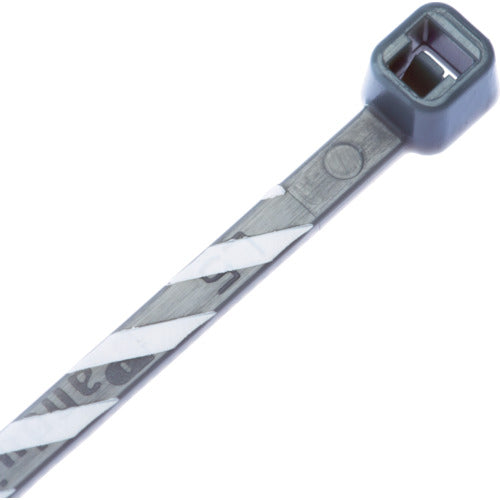 PANDUIT Striped Nylon Cable Ties Gray/White (50 pieces) PLT1M-L8-10 1 bag