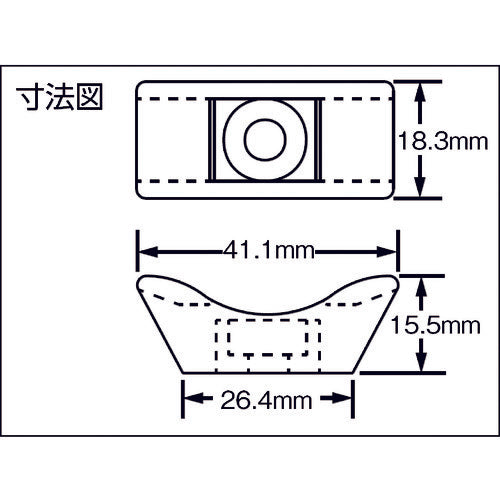 ＰＡＮＤＵＩＴ　タイマウント　耐候性黒　（２５個入）　TMEH-S10-Q0　1 袋