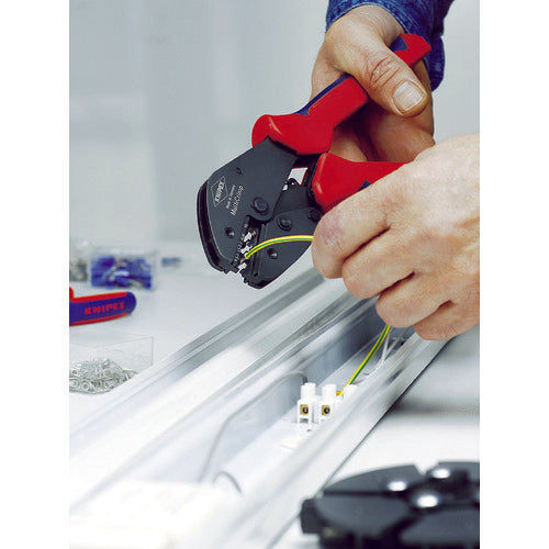 KNIPEX 9733-01 멀티 크림프 매거진 부착 압착 공구 9733-01 1 쵸