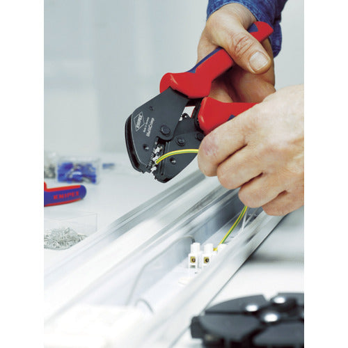 KNIPEX 9733-02 멀티 크림프 매거진 부착 압착 공구 9733-02 1 쵸