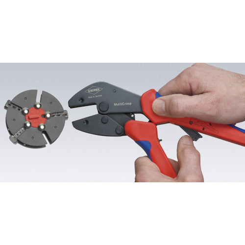 KNIPEX 9733-02 멀티 크림프 매거진 부착 압착 공구 9733-02 1 쵸
