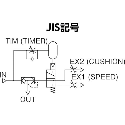 PISO 쿠션 기능이 있는 스피드 컨트롤러 BJSU4 1개