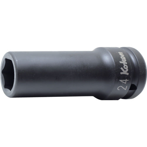 Ko-ken Impact Hexagon Deep Socket (Thin Wall) 22mm 16301M-22 1 pc
