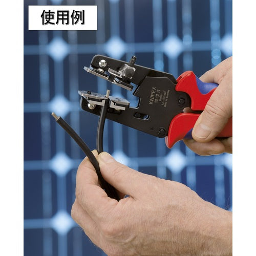 KNIPEX 정밀 와이어 스트리퍼 4.0~10.0 1212-12 1 丁