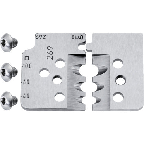 ＫＮＩＰＥＸ　精密ワイヤーストリッパー１２１２−１２用替刃　1219-12　1 組