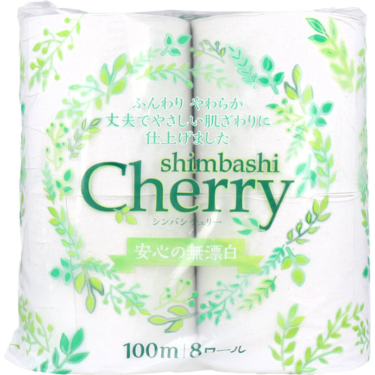 Toilet paper Simbashi Cherry Single 100m x 8 rolls 1 piece