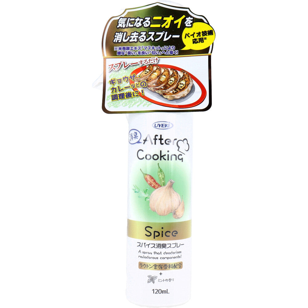 アフタークッキング スパイス消臭スプレー ミントの香り 120mL 1 個