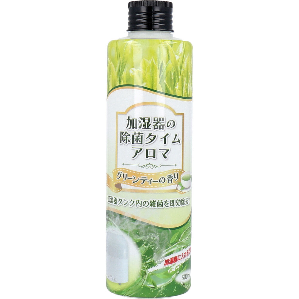 加湿器の除菌タイム アロマ グリーンティーの香り 300mL 1 個