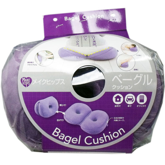Make Hips Bagel Cushion Grape 1 piece 1 piece