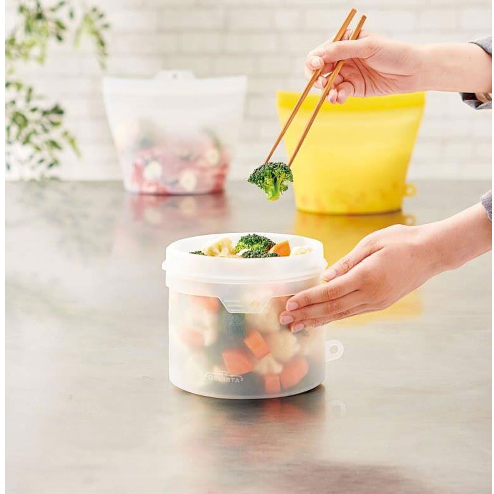 Cojit Wide Open Silicon Cook Bag Clear 1 pc
