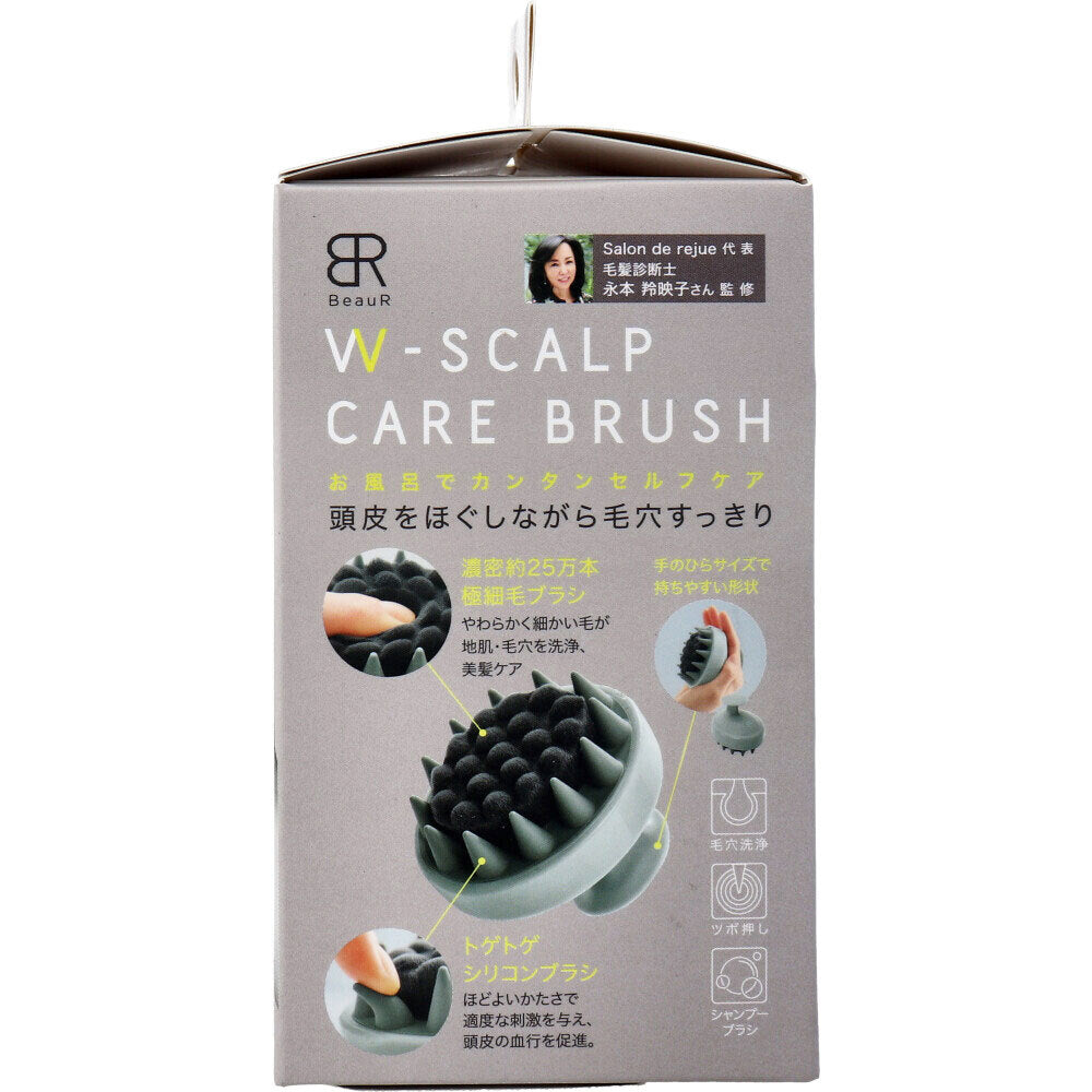 コジット BeauR Wスカルプケアブラシ 1個入 1 個