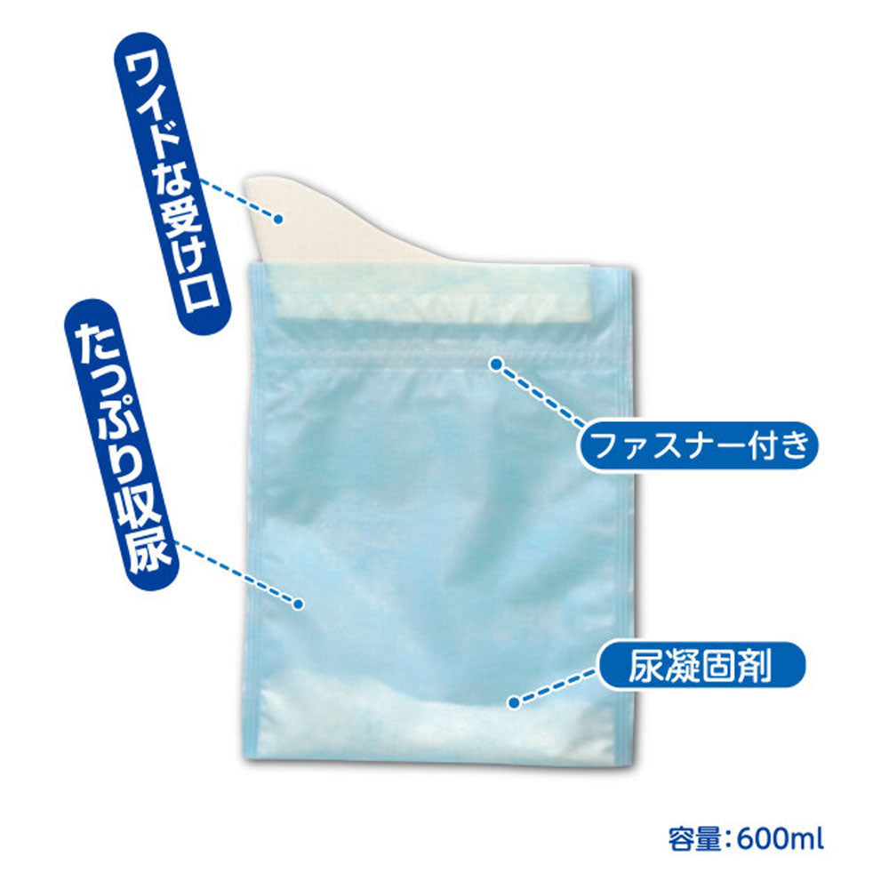 [メーカー欠品]携帯ミニトイレ プルプルS 2SAP-100 2個入 1 個