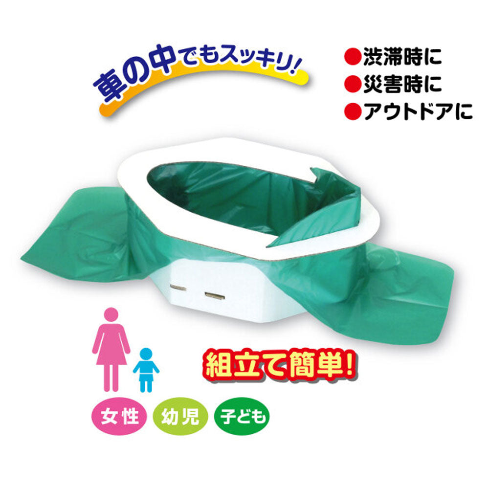 [メーカー欠品]携帯簡易トイレ ミニマルちゃん2 3M2-60 3回分セット 1 個