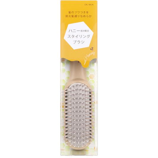 Dubois Honey Ingredient Static Electricity Removal Styling Brush HO-1111 1 pc