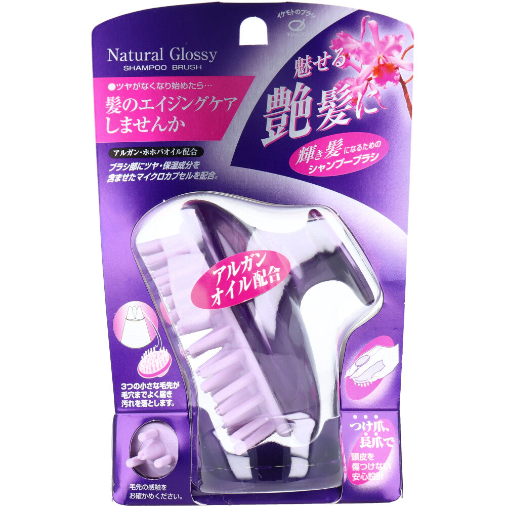 내츄럴 그로시 샴푸 브러쉬 GL-70 1개