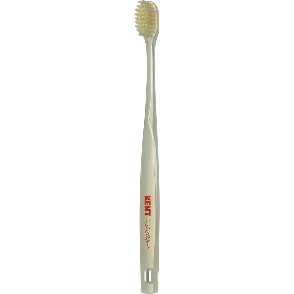 KENT Pig Hair Toothbrush Compact Head Regular KNT-1233 1 pc