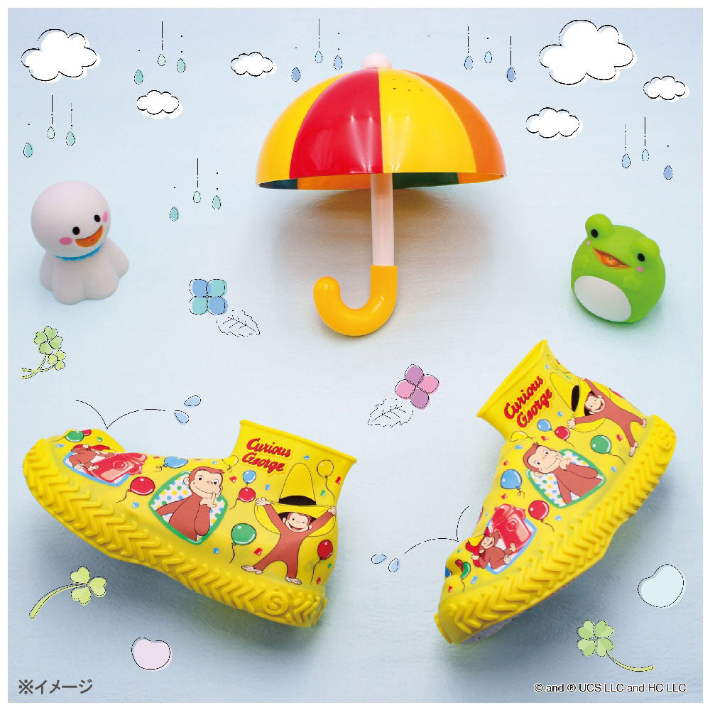 【아울렛】 레인 슈즈 커버 호기심의 조지 S 1 개