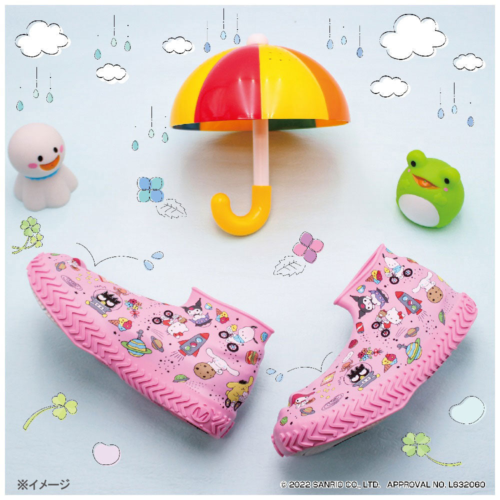 【아울렛】레인 신발 커버 산리오 캐릭터즈 M 1개