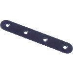 TRUSCO joint fitting 15 type flat black length 94 number of holes 4 TK15-F4CP 1 piece