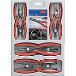 ＫＮＩＰＥＸ　８本組　精密スナップリングプライヤーセット　002004SB　1 Ｓ